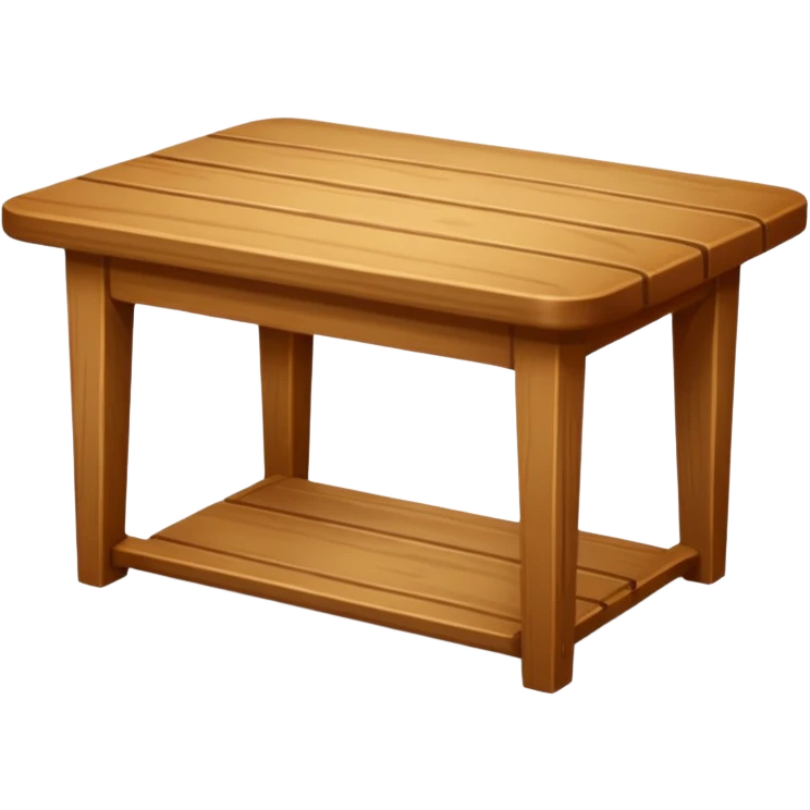 wooden table emoji