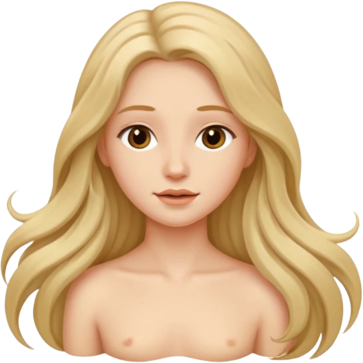 دختر لخت emoji