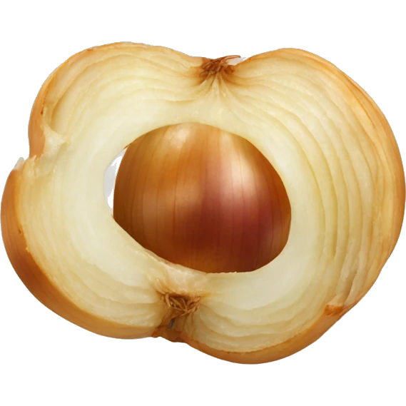 Deep friend onions rings  emoji