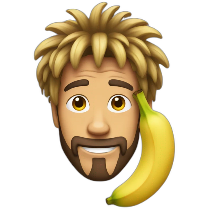 shaggy mixed with banana emoji