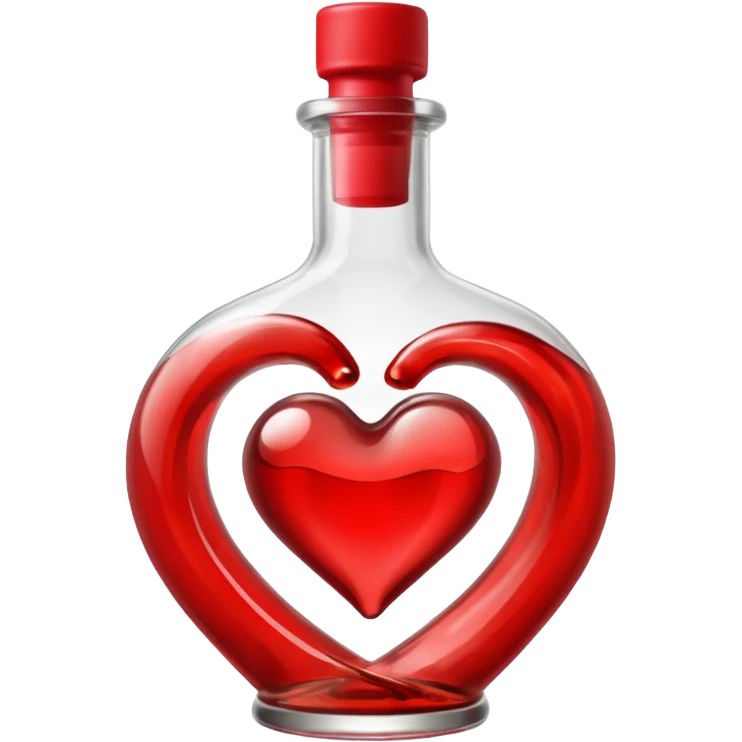 heart-shaped bottle emoji