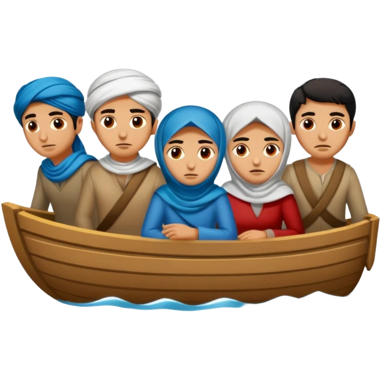 fleeing Iranians emoji