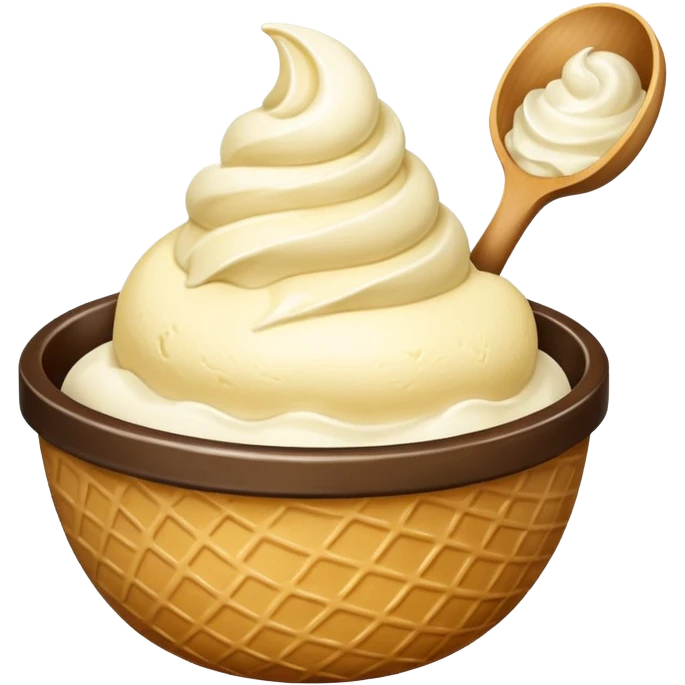 ice cream bowl emoji