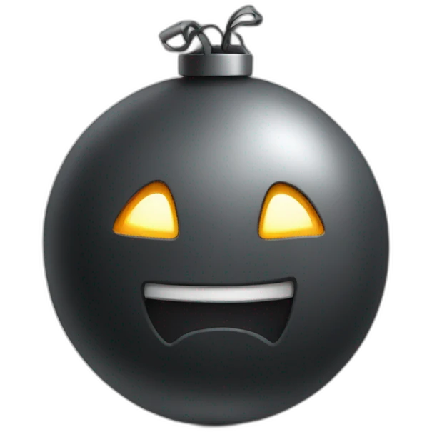 bomb emoji