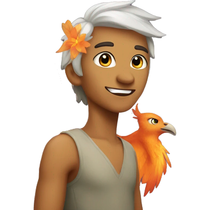 Phoenix-fairy emoji