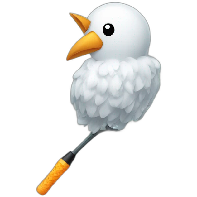 badminton birdie emoji