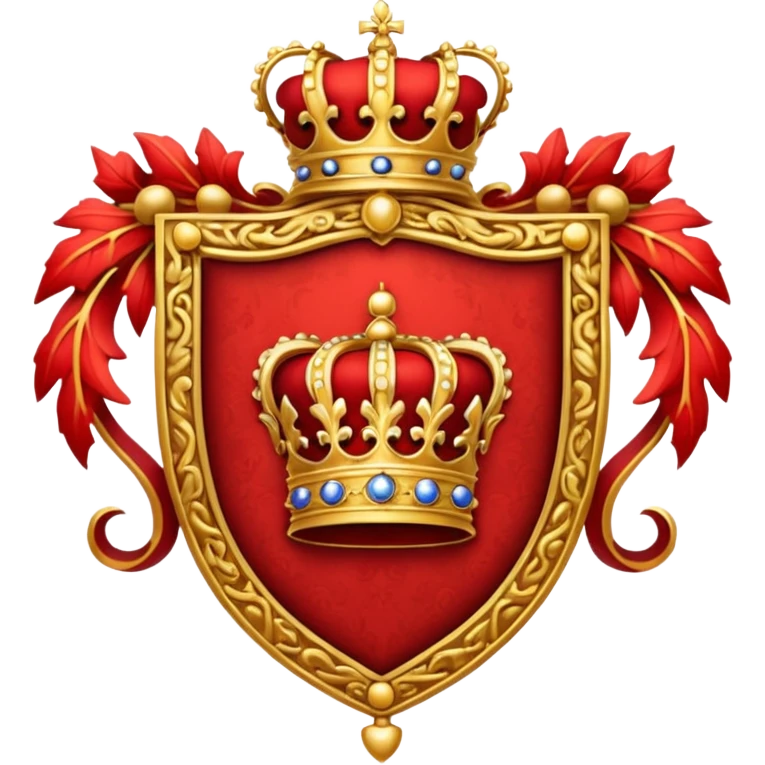 Red Royal Crest emoji