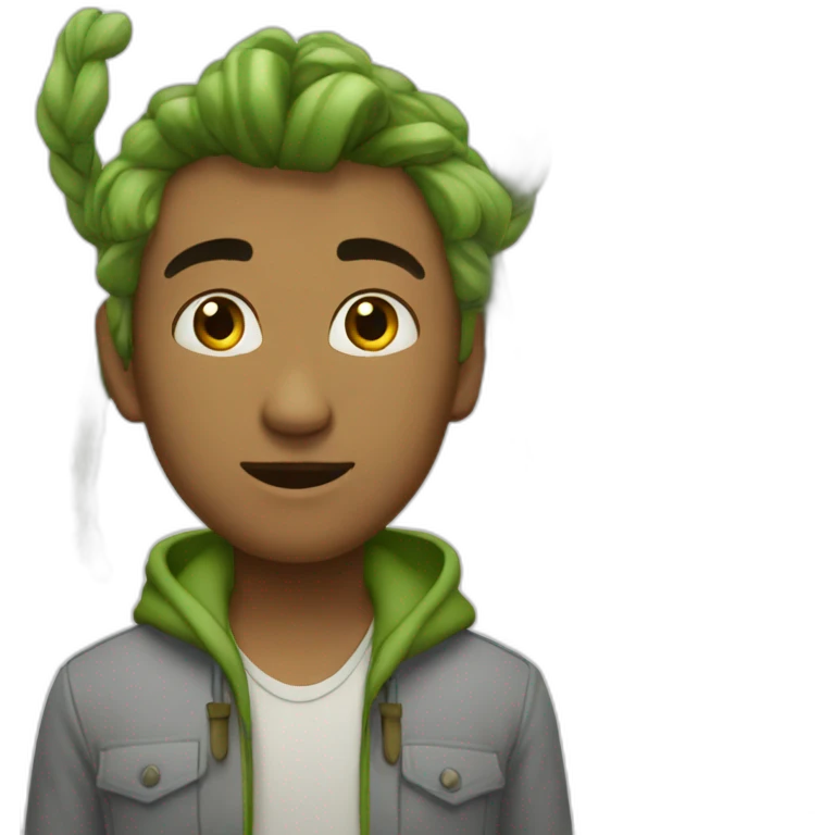 Изолон зеленый emoji