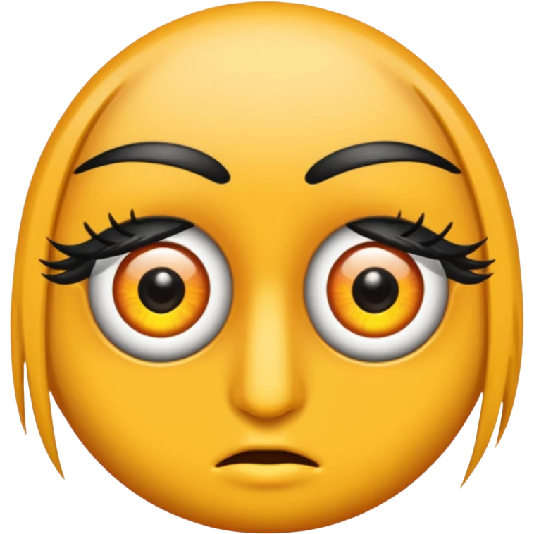 mascara de ojos emoji