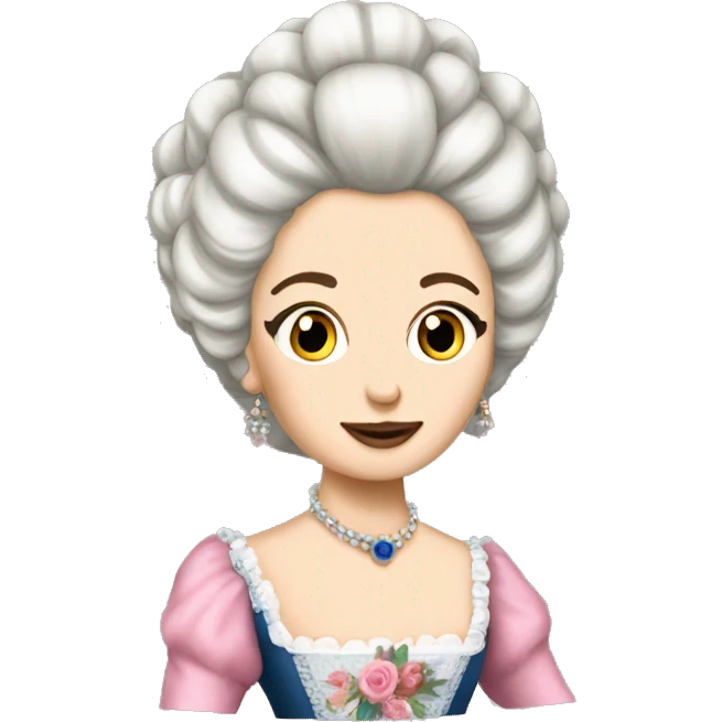 Marie Antoinette emoji