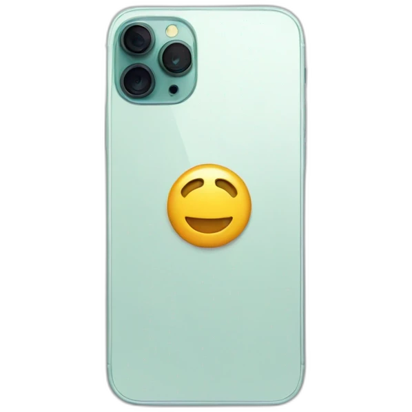 iPhone 13 back side emoji emoji