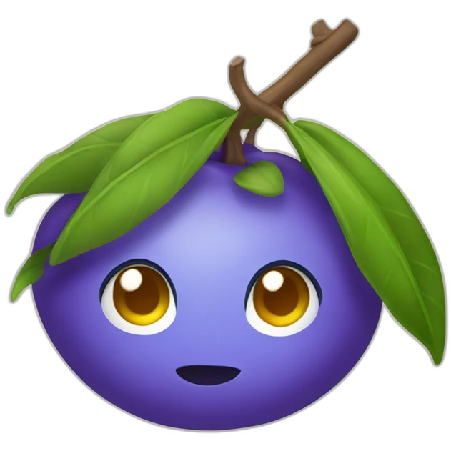 Myrtille emoji