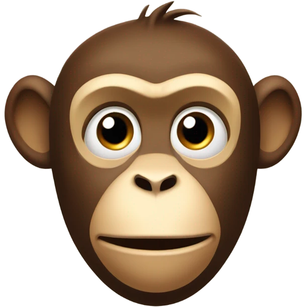 surprised monkey emoji