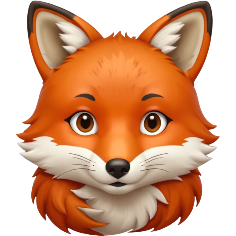 Fox holding his nose emoji