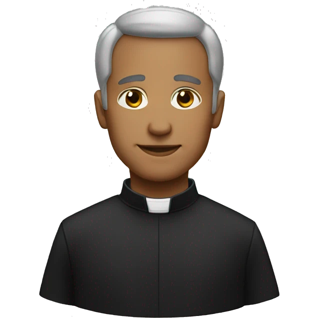 The priest emoji