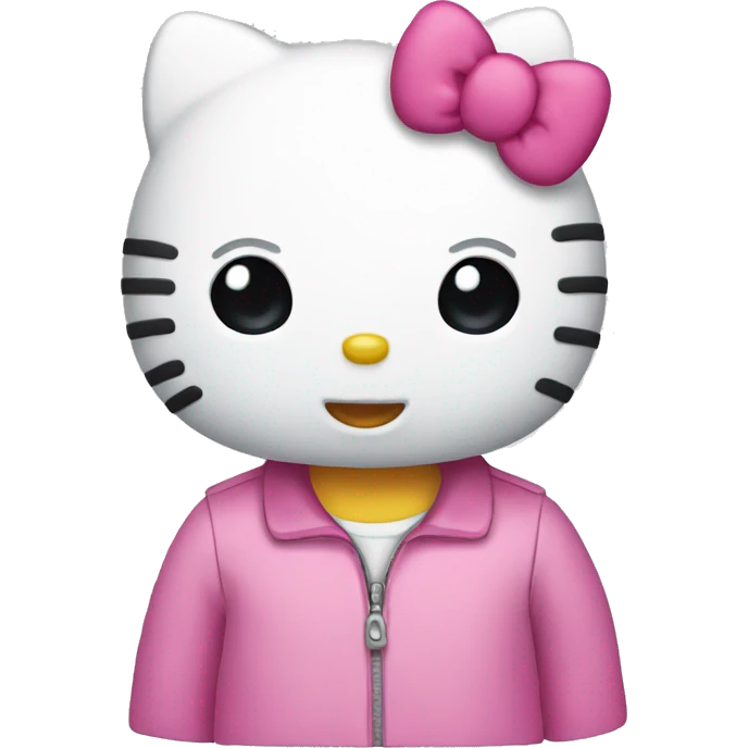 Hello kitty emoji