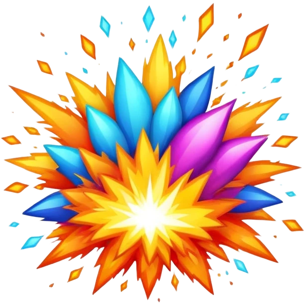 Boom pow  emoji