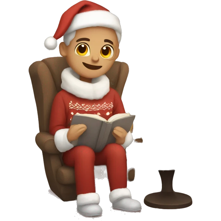 cozy warm christmas emoji