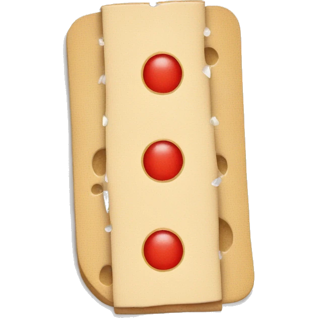 Band-aid with small holes emoji