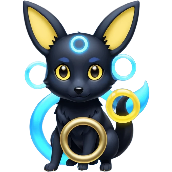 Blue Umbreon emoji