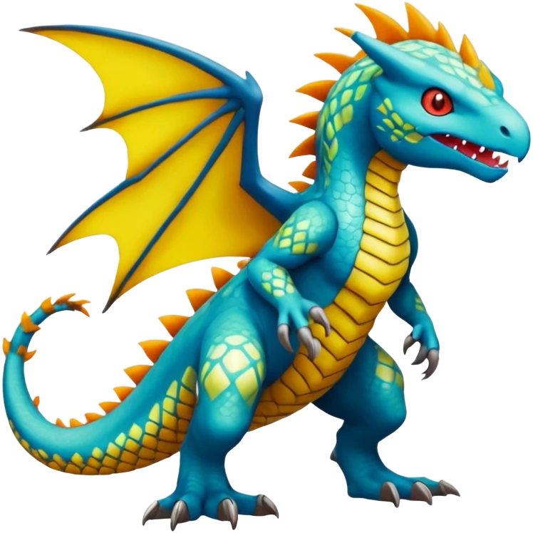 Pokémon-Fakémon-Digimon-Creature, (full body) emoji