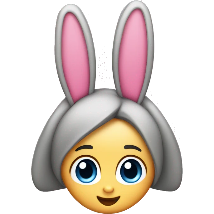 playboy rabbit mascot headband ears  emoji