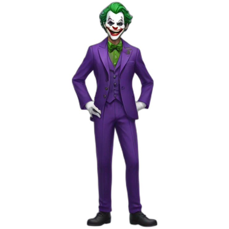 joker fullbody emoji