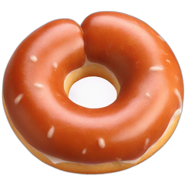 Saucisse dans donnut emoji