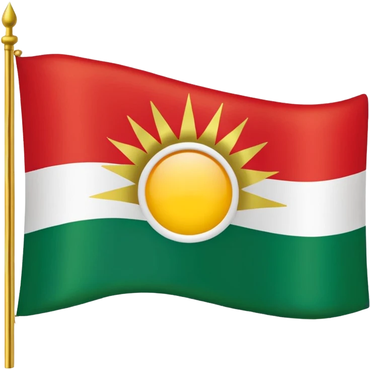 Kürdistan flag emoji