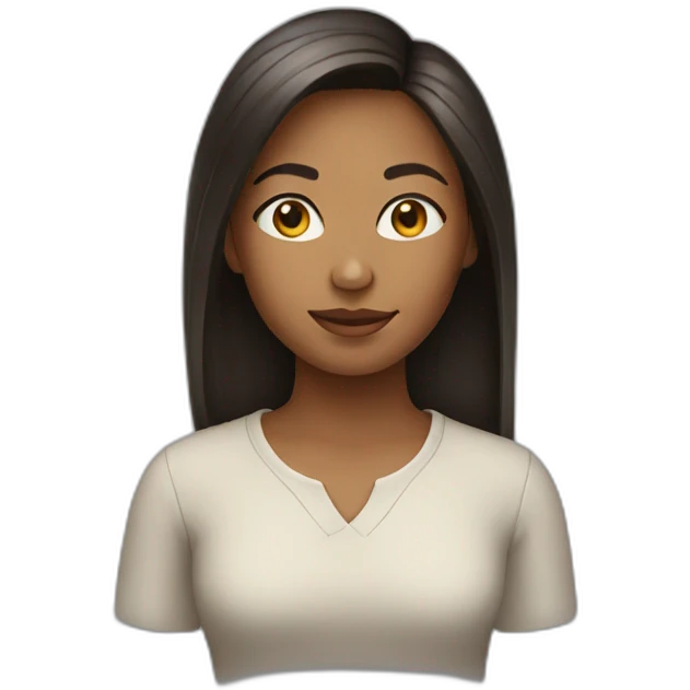young woman emoji