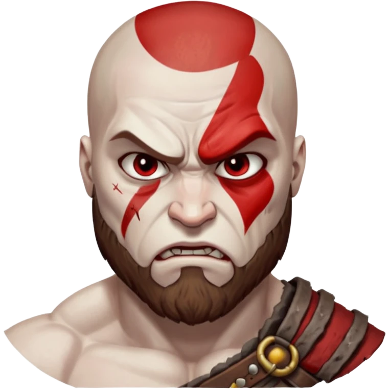 kratos face emoji