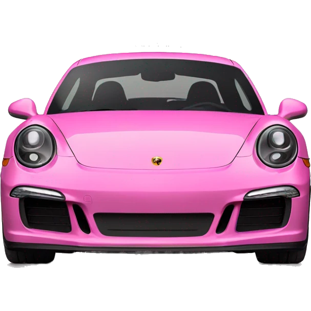 pink porche 911 gts emoji