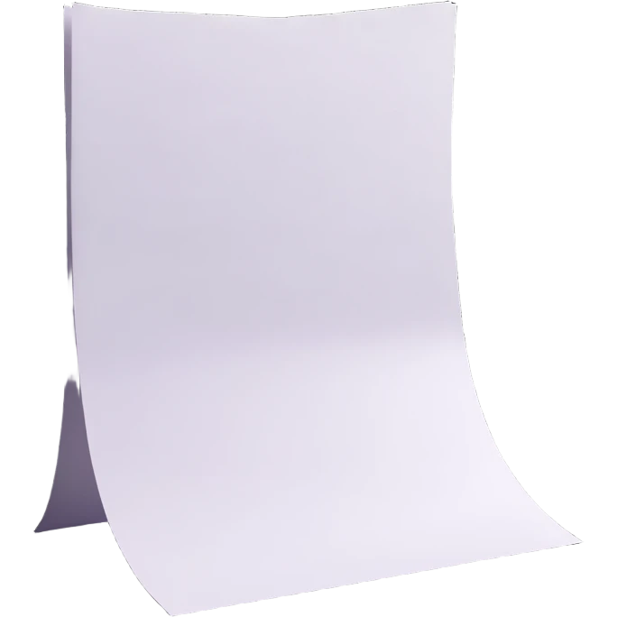A4 paper document emoji