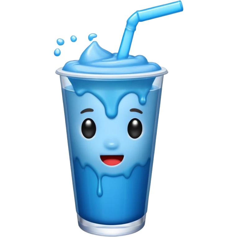 dronkey drinking slush emoji