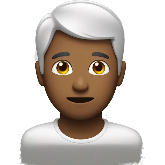 Man eith fever emoji
