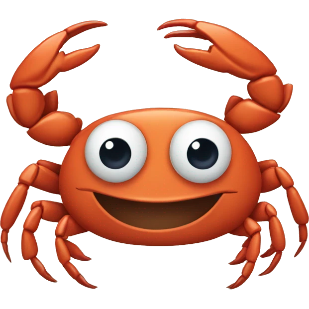 Crab dancing emoji