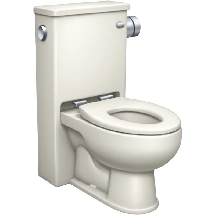 toilet with a door emoji