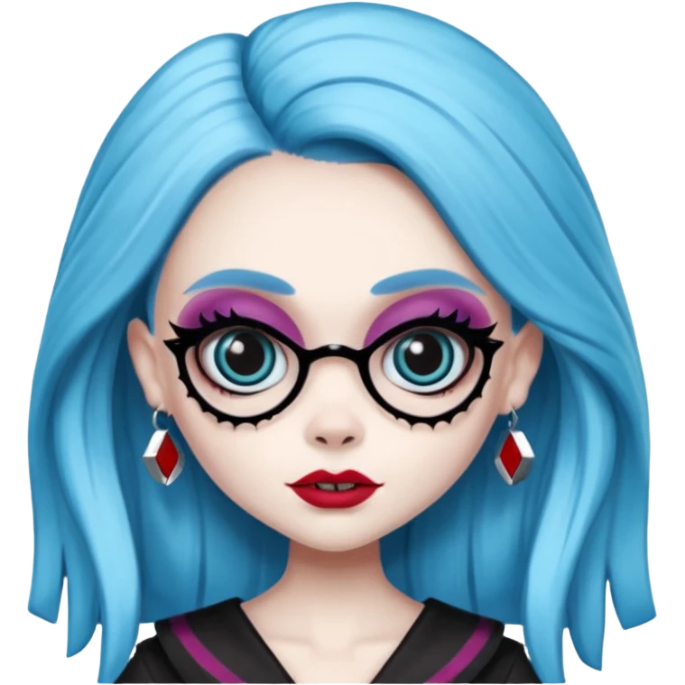 Ghoulia yelps monster high, pal skin emoji