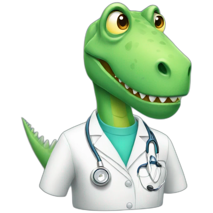 medical-dinosaur emoji