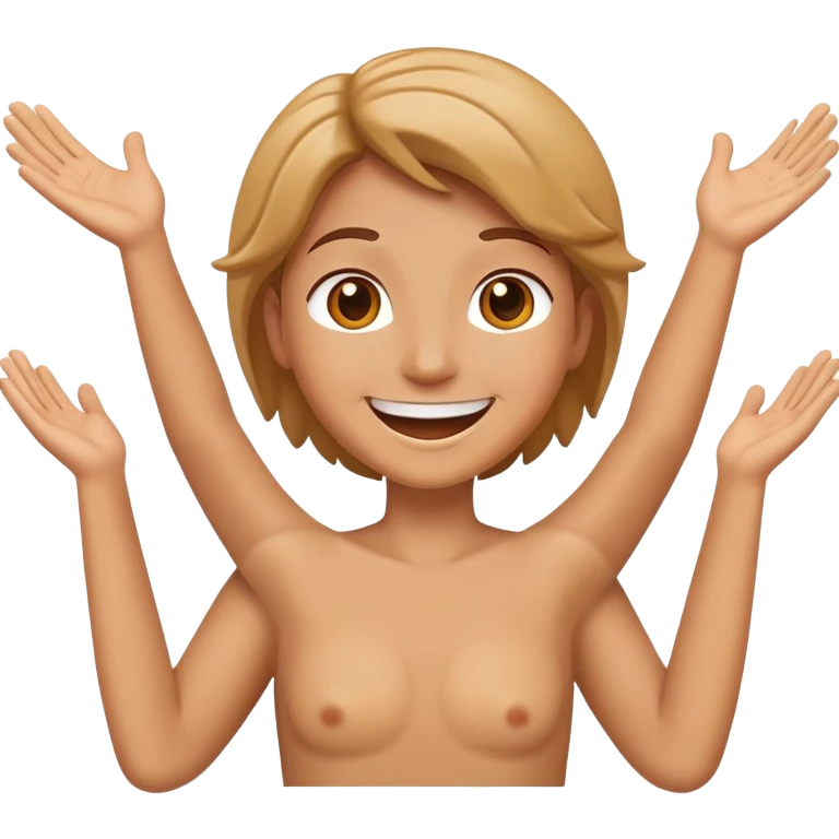 smiling face with open arms emoji
