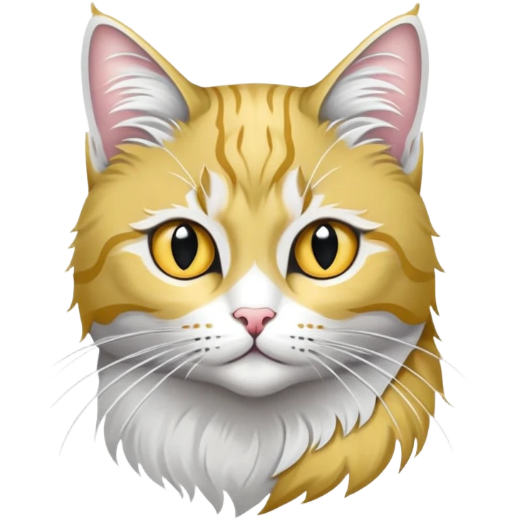 Создай стикер с котом, который держит монету в руках emoji