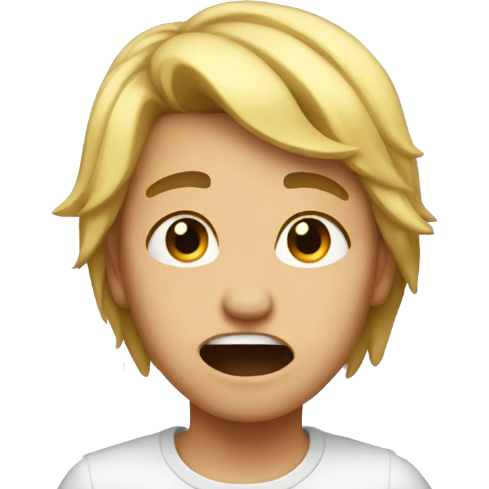 Love cry emoji