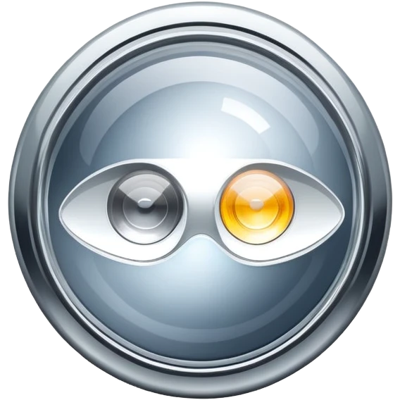 A car headlight emoji