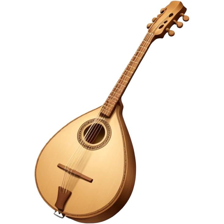 Ukrainian musical instrument kobza emoji