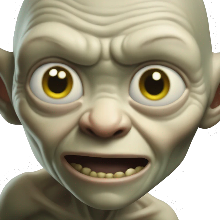Gollum emoji