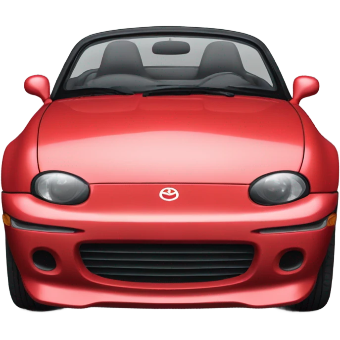 1990 red Mazda MX5 emoji