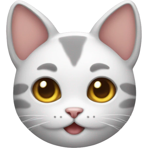Kawaii cat emoji
