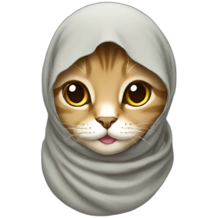 cat with hijab emoji