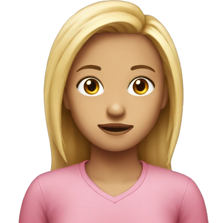 Girl that has been left on read for a 1hour emoji
