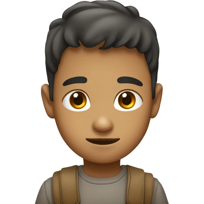 niño sentado  emoji